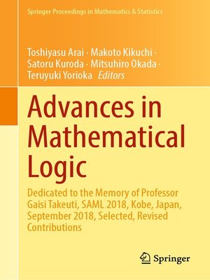 cover image of Advances in Mathematical Logic